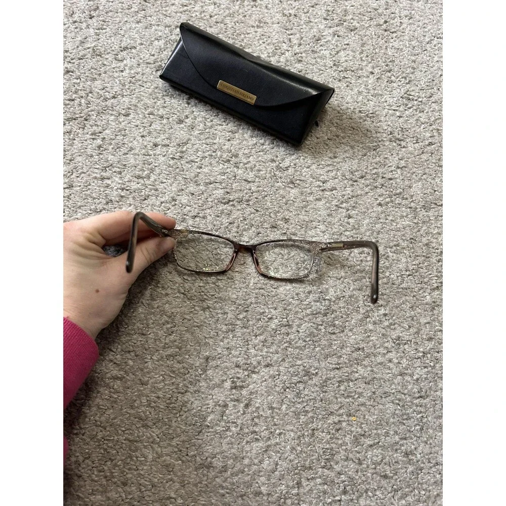 Christian Siriano Eyeglasses Frames ESTELLA TPNKG‎ Pink Tortoise Gold 52-19-140